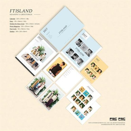 MUSIC PLAZA CD 에프티 아일랜드 | FT ISLAND</strong><br/>2017 SEASON''S GREETING<br/>