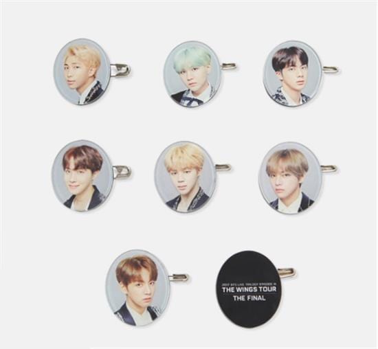 MUSIC PLAZA Goods BTS | 방탄소년단 | The Wings Tour the Final | Acrylic Badge Set