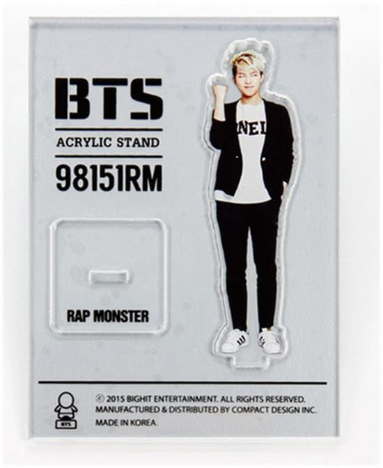 MUSIC PLAZA Goods BTS | 방탄소년단 | ACRYLIC STAND<br/>RAP MONSTER