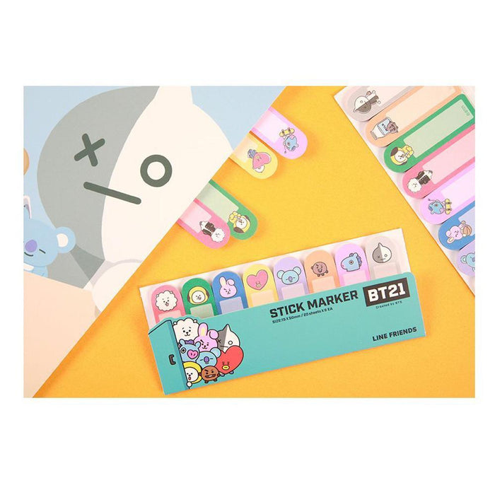 MUSIC PLAZA Goods MINT BT21 OFFICIAL INDEX STICK MAKER