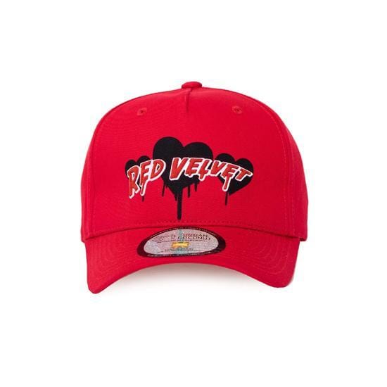 RED VELVET BAD BOY LOGO DAD HAT