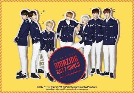 MUSIC PLAZA DVD GOT7 | 갓세븐 | LIMITED EDITION ♥I GOT7 2ND FAN MEETING >AMAZING GOT7 WORLD GOT7