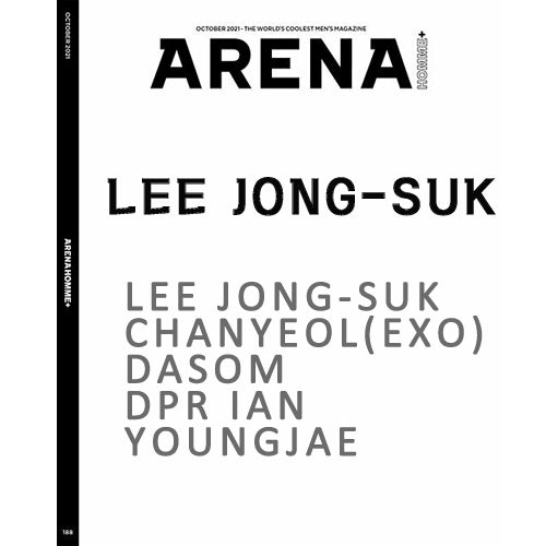 아레나 옴므 | ARENA HOMME+ 2021-10 [ LEE JONG-SUK ] RANDOM COVER