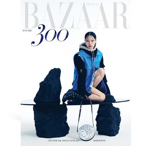 바자코리아 | HARPER'S BAZAAR 2021-7 [ MINA, THE BOYZ ] RANDOM COVER