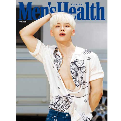 맨즈헬스 | MEN'S HEALTH 2021-6 [ AB6IX JEON WOONG ]