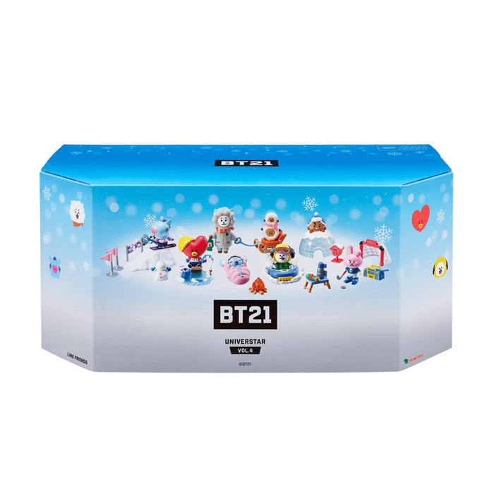 LINE FRIENDS BT21 COLLECTIBLE FIGURE BLIND PACK VOL.4 WINTER THEME