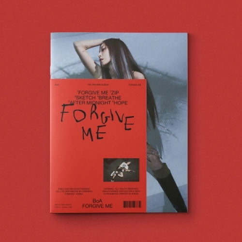 보아 | BOA 3RD MINI ALBUM [ FORGIVE ME ] HATE VER.