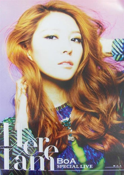 MUSIC PLAZA Poster 보아 | BOA<br/>SPECIAL LIVE POSTER<br/>20.5" X 30"