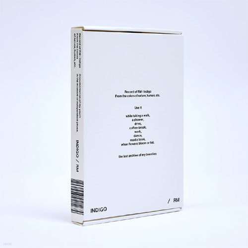 알엠 | RM [ INDIGO ] BOOK EDITION