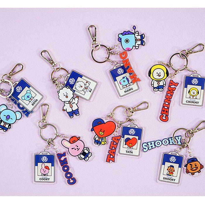 MUSIC PLAZA Goods TATA BT21 [ ACRYLIC KEY RING ]BTS 5TH MUSTER MAGIC SHOP BT21 OFFICIAL MD