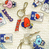 MUSIC PLAZA Goods TATA BT21 [ ACRYLIC KEY RING ]BTS 5TH MUSTER MAGIC SHOP BT21 OFFICIAL MD