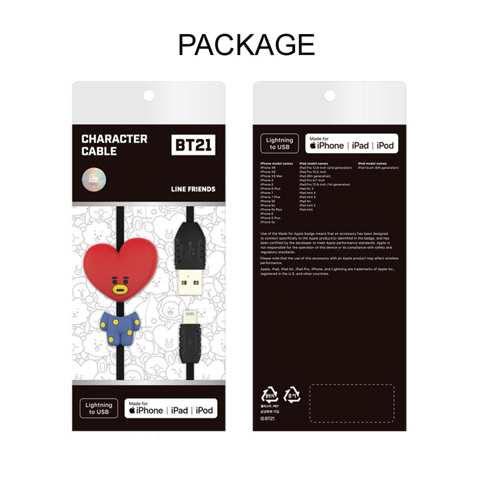 Line Friends BT21 Official Goods Mobile Bag Black RJ Tata Cooky Chimmy Koya  BTS | eBay