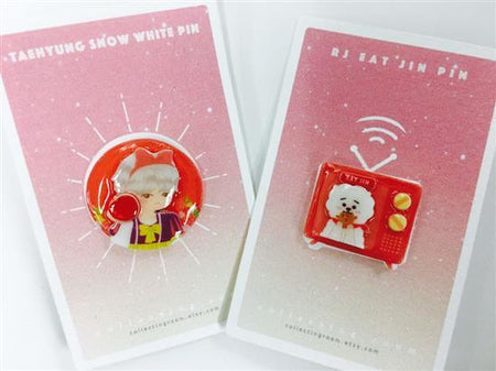 MUSIC PLAZA Goods <strong>방탄소년단 | BT21</strong> PIN<br/>TAEHYUNG / RJ