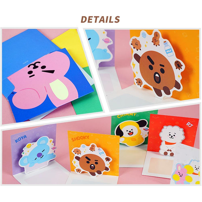 MUSIC PLAZA Goods SHOOKY BT21 POP- UP CARD | OFFICIAL MD