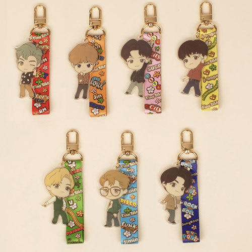 방탄소년단 | BTS [ TINYTAN ] DYNAMITE ACRYLIC STRAP KEYRING