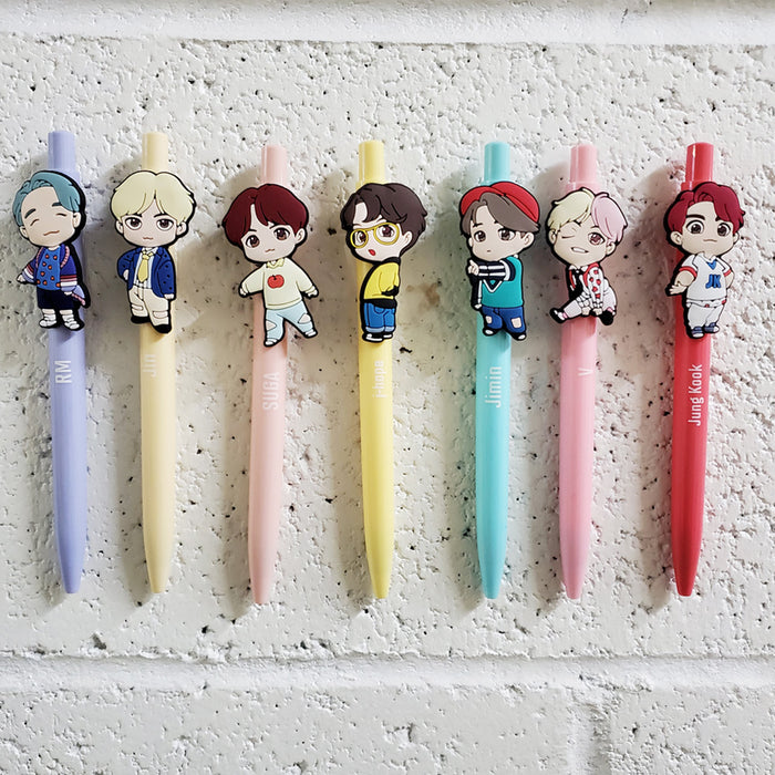 방탄소년단 | BTS MATTEL FIGURE CHARACTER GEL PEN