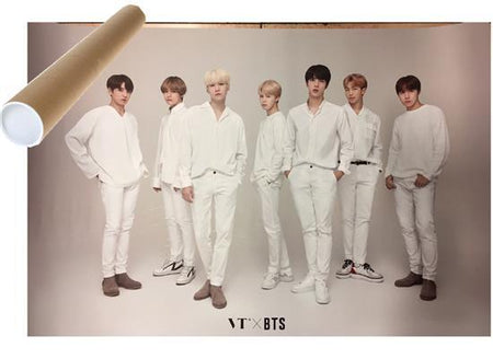 MUSIC PLAZA Poster BTS | 방탄소년단 | VT POSTER