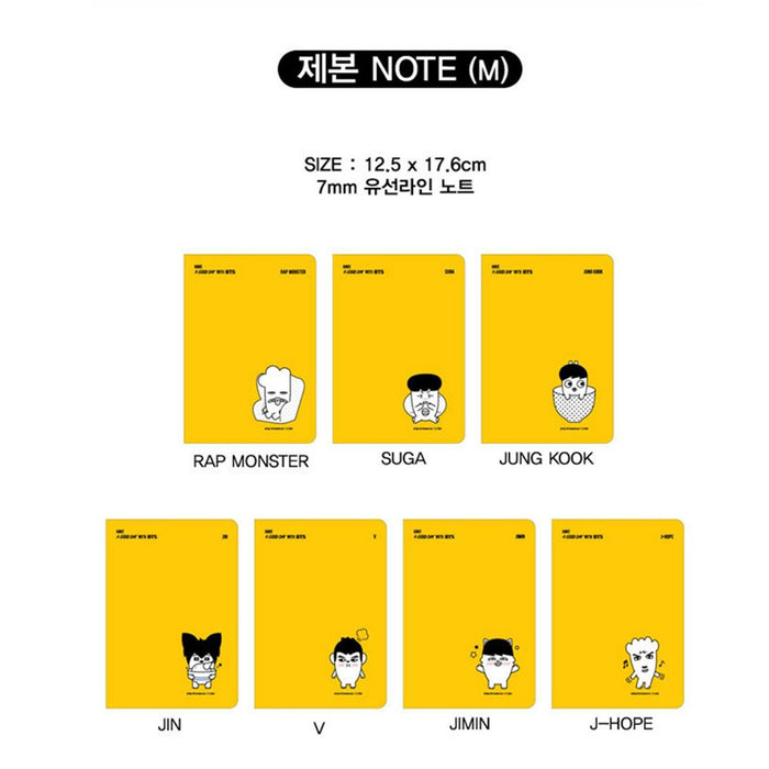 방탄소년단 | BTS [ HIP HOP MONSTERS ] NOTEBOOK