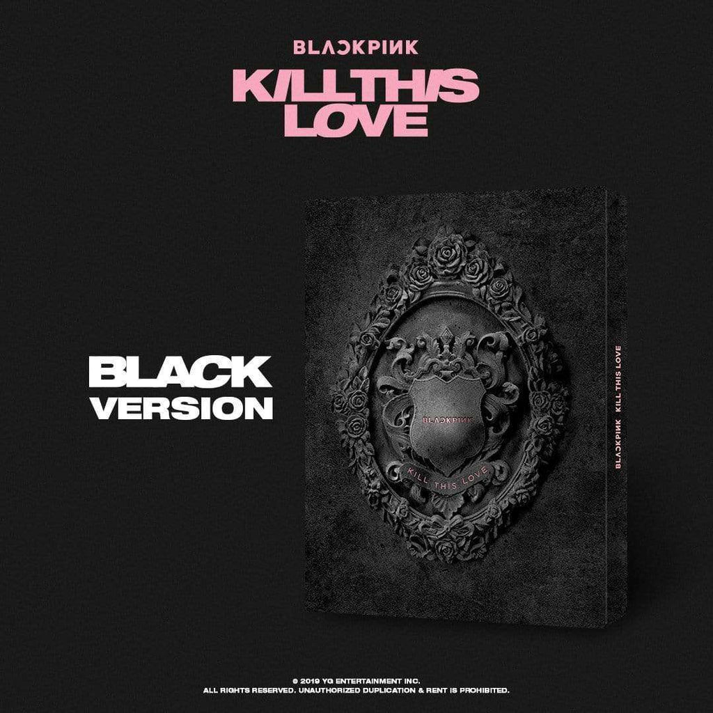 BLACKPINK 2nd Mini Album [KILL THIS LOVE] PINK Ver.  CD+Book+Card+Lyrics+Sticker
