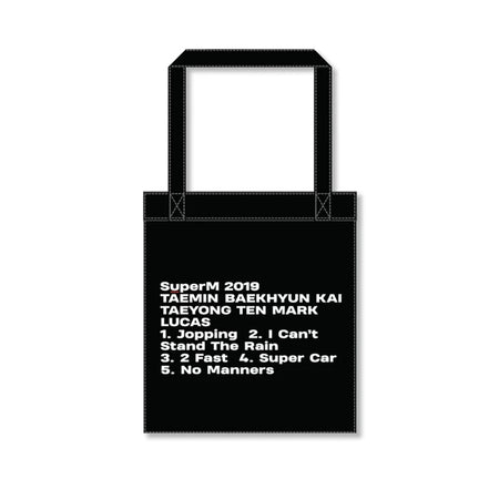 SUPER M CANVAS TOTE  BAG | OFFICIAL MD