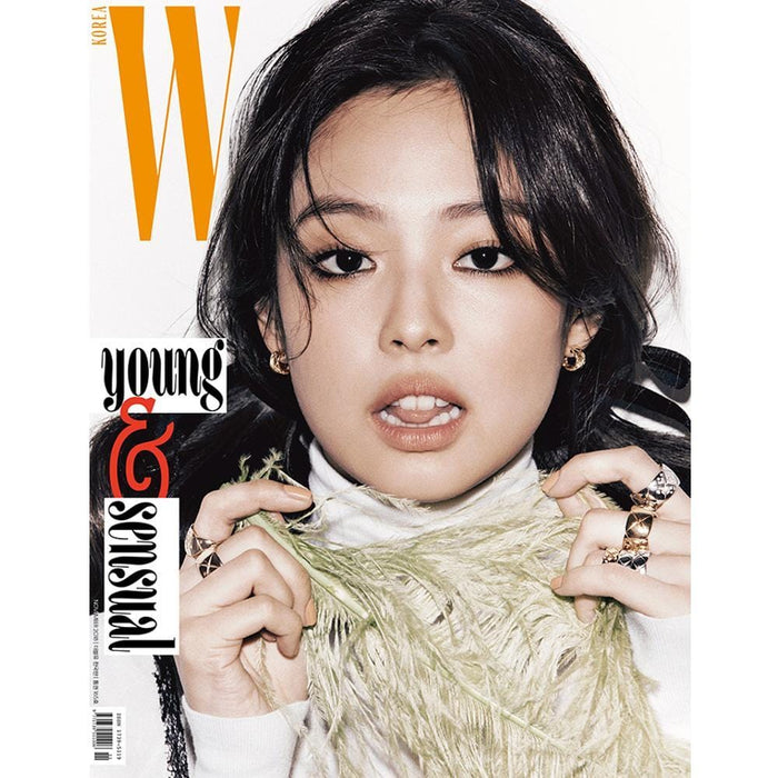 MUSIC PLAZA Magazine C TYPE COVER 더블유 | W MAGAZINE | 2018-11 [ JENNIE COVER- BLACKPINK ] KAI PHOTO (12p) KOREA MAGAZINE