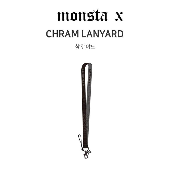 MUSIC PLAZA Goods MONSTA X | CHARM LANYARD [ 2018 WORLD TOUR THE CONNECT OFFICIAL  GOODS ]