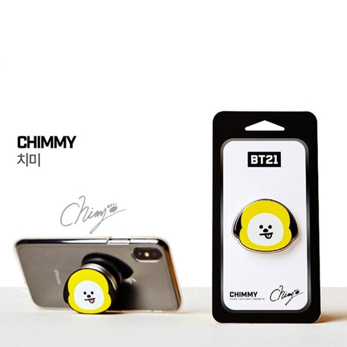 MUSIC PLAZA Goods CHIMMY BTS | 방탄소년단 | BT21 - Official Phone Griptok