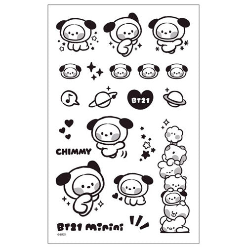 BT21 [ MININI ] TATTOO STICKER