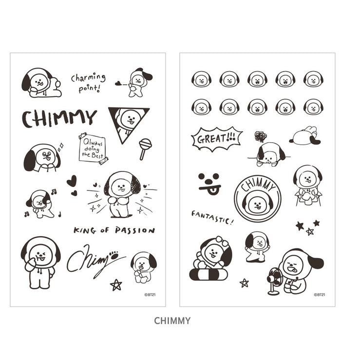 BT21 TATTOO STICKER