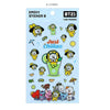 MUSIC PLAZA Goods CHIMMY BT21 EPOXY STICKER B / OFFICIAL MD