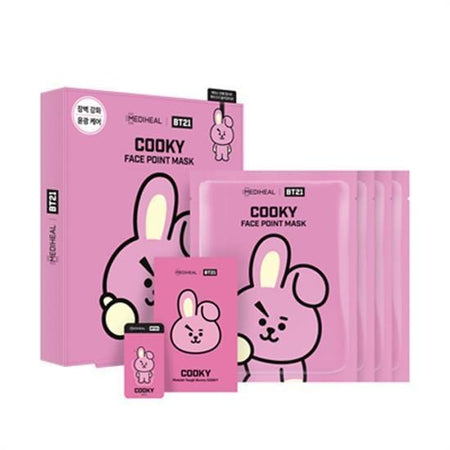 MUSIC PLAZA Goods BT21 | BTS | MEDIHEAL FACE POINT MASK - COOKY