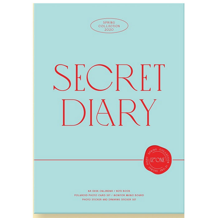 아이즈원 | IZ*ONE SPRING COLLECTION [ SECRET DIARY ] CALENDAR PACKAGE