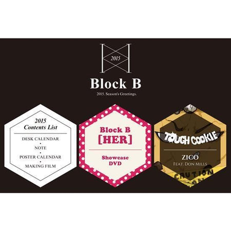 MUSIC PLAZA CD 블락비 | BLOCK.B<br/>2015 SEASON''S GREETING<br/>