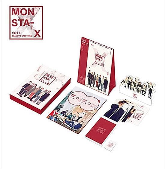 MUSIC PLAZA Goods <strong>MONSTA X | 몬스타 엑스</strong> 2017 SEASON'S GREETING