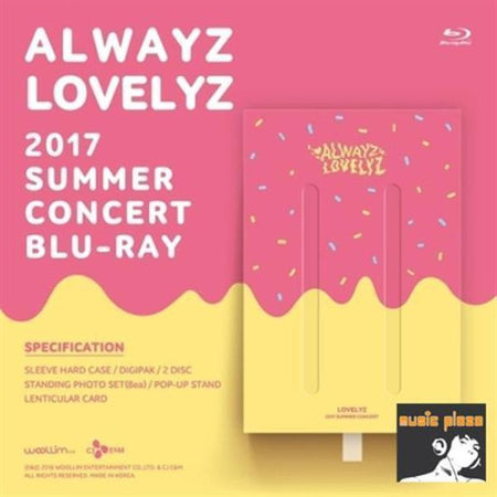 MUSIC PLAZA DVD Lovelyz | 러블리즈 | 2017 SUMMER CONCERT ALWAYZ BLU-RAY