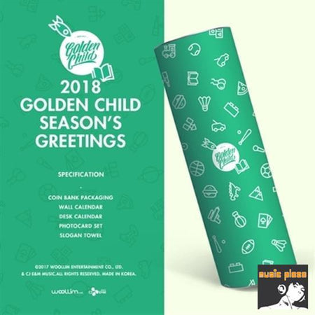 MUSIC PLAZA Goods Golden Child | 골든차일드 | 2018 SEASON'S GREETINGS