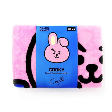 MUSIC PLAZA Goods TATA BT21 x HOMEPLUS OFFICIAL FLANNEL BLANKET