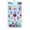 MUSIC PLAZA Goods COOKY BT21 EPOXY STICKER B / OFFICIAL MD