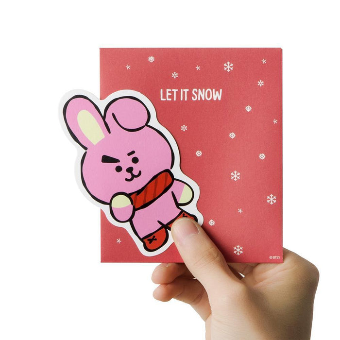 MUSIC PLAZA Goods WINTER BT21 [ COOKY ] MESSAGE CARD