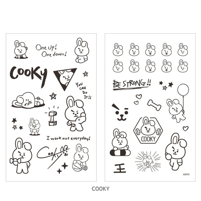 BT21 TATTOO STICKER