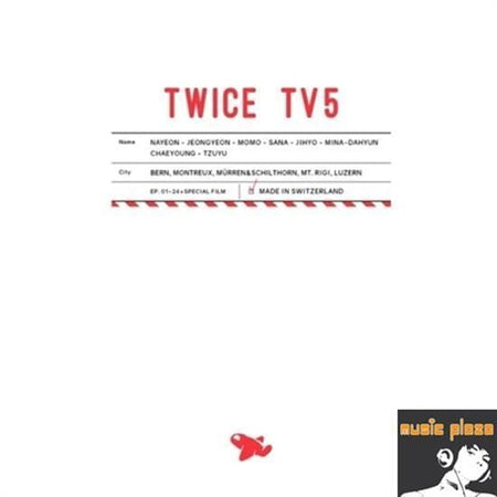 MUSIC PLAZA DVD Twice | 트와이스 | TWICE TV5 - TWICE in SWITZERLAND DVD