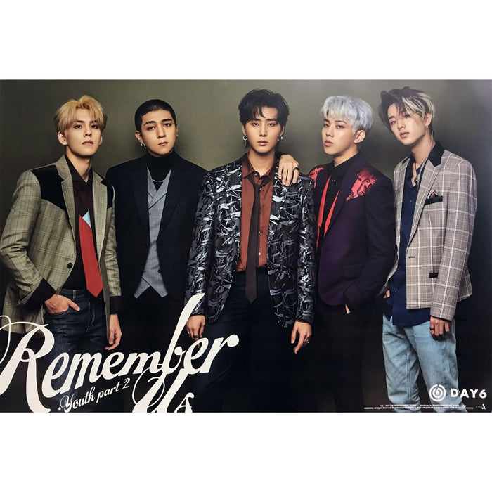 MUSIC PLAZA Poster B. Group 2 데이식스 | DAY6 | 4TH MINI - REMEMBER US : YOUTH PART 2 | POSTER