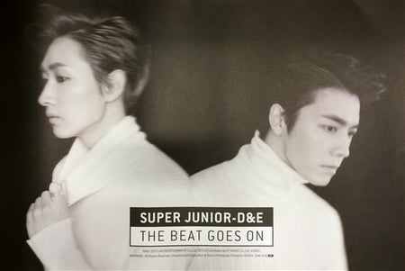 MUSIC PLAZA Poster 동해&은혁 | DONGHAE & EUNHYUK / D & E<br/>THE BEAT GOES ON ( VERSION A)<br/>36" X 24"