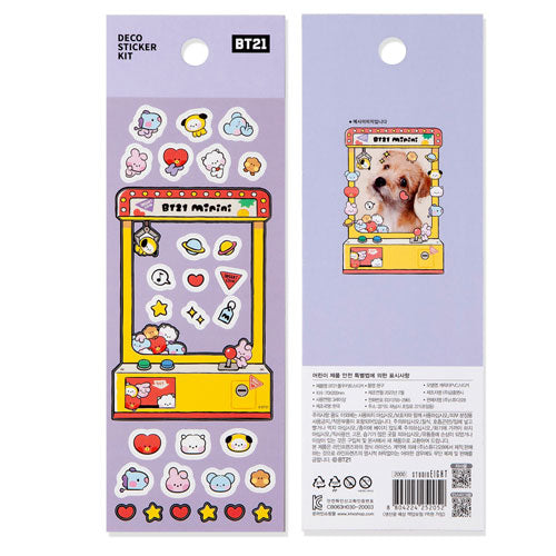 BT21 [ MININI ] DECO STICKER KIT