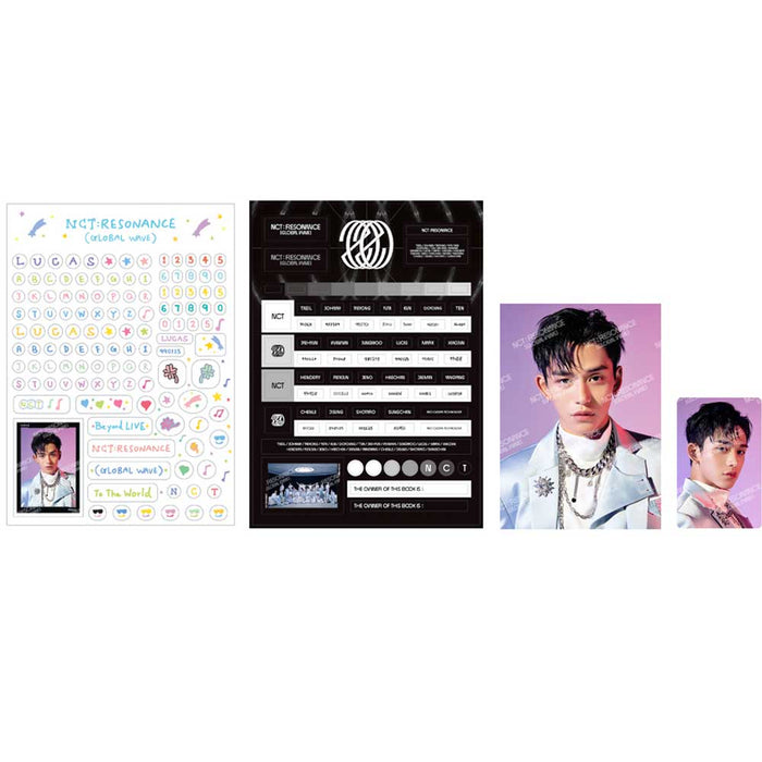 엔시티2020 | NCT 2020 [ GLOBAL WAVE ] DECO STICKER + PHOTO SET - Music Plaza