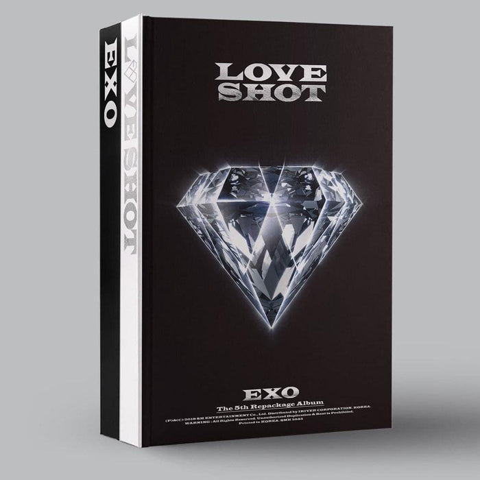 MUSIC PLAZA CD LOVE+SHOT 엑소 | EXO 5TH ALBUM REPACKAGE [ LOVE SHOT ]