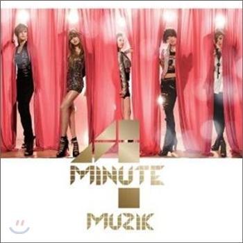 MUSIC PLAZA CD 4Minute | 포미닛 Muzik (Limited Live Showcase CD+DVD Japan Version)