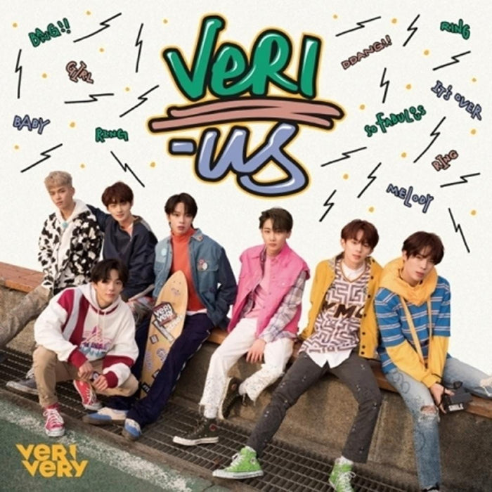 MUSIC PLAZA CD OFFICIAL VER. 베리베리 | VERIVERY 1ST MINI ALBUM [ VERI-US ]