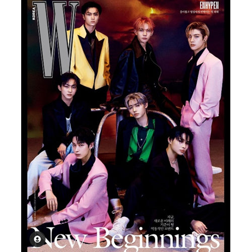 더블유 | W KOREA 2022-01 [ ENHYPEN ]