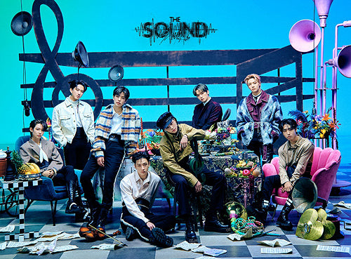 STRAY KIDS 1ST JAPANESE ALBUM [ THE SOUND ] LIMITED B VER. ( CD + ZINE )